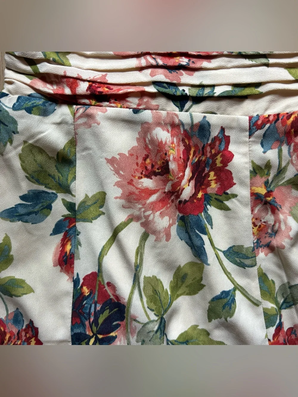 NWOT Abercrombie Emerson Crepe Floral Thin Strap Midi Dress